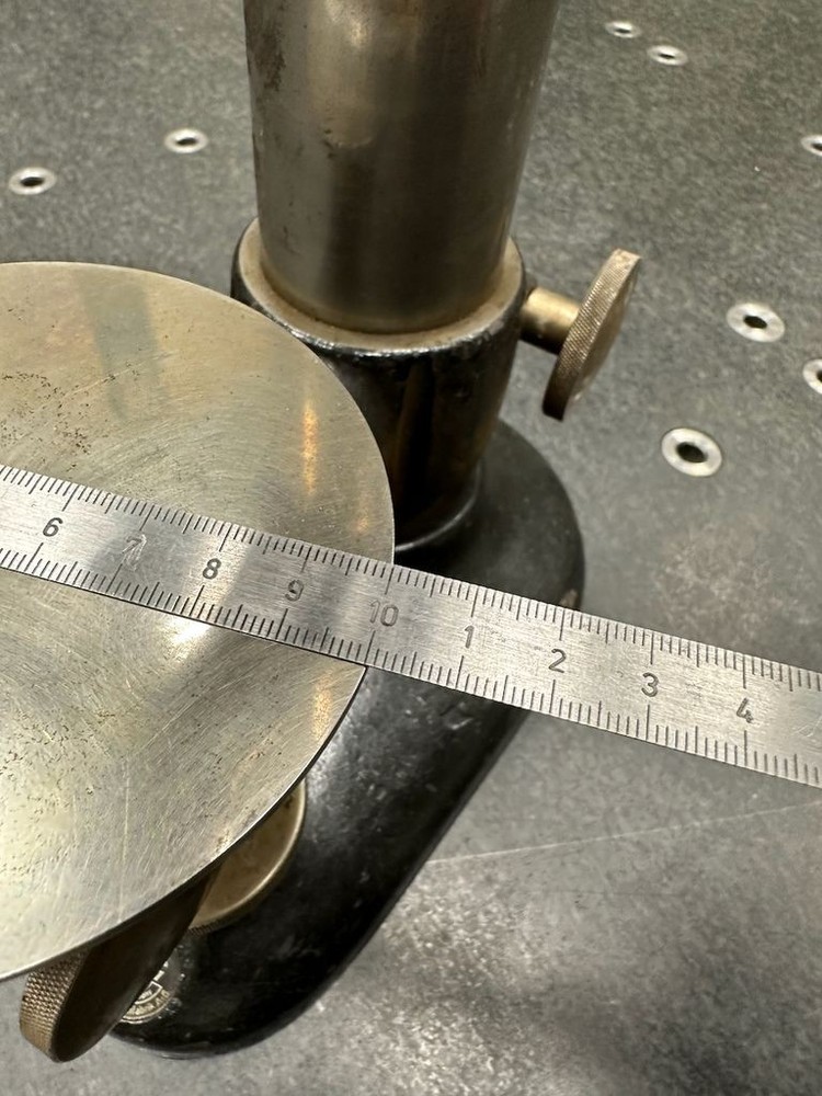 Fortuna Compar Measuring Stand Comparator Fine Pointer 0.05 Mm