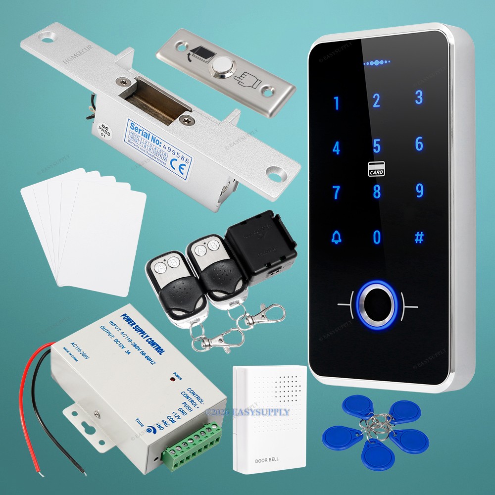 Waterproof Touch Keypad IC Access Control System Electric Strike Lock