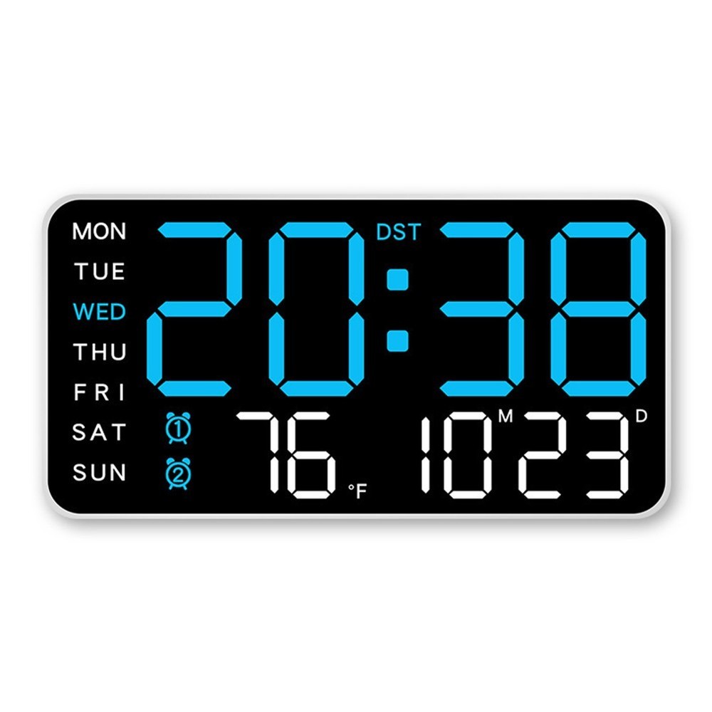 Table Alarm Clock Voice Control Alarm Clock USB Powered Wall Or Table Use