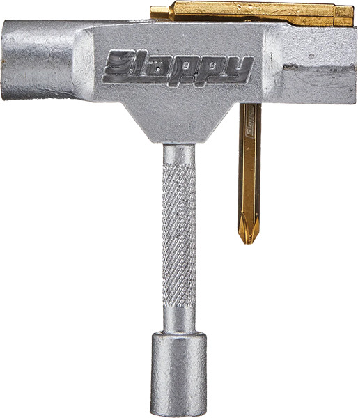 SLAPPY ST1 SKATE TOOL W/RETHREADER SILVER