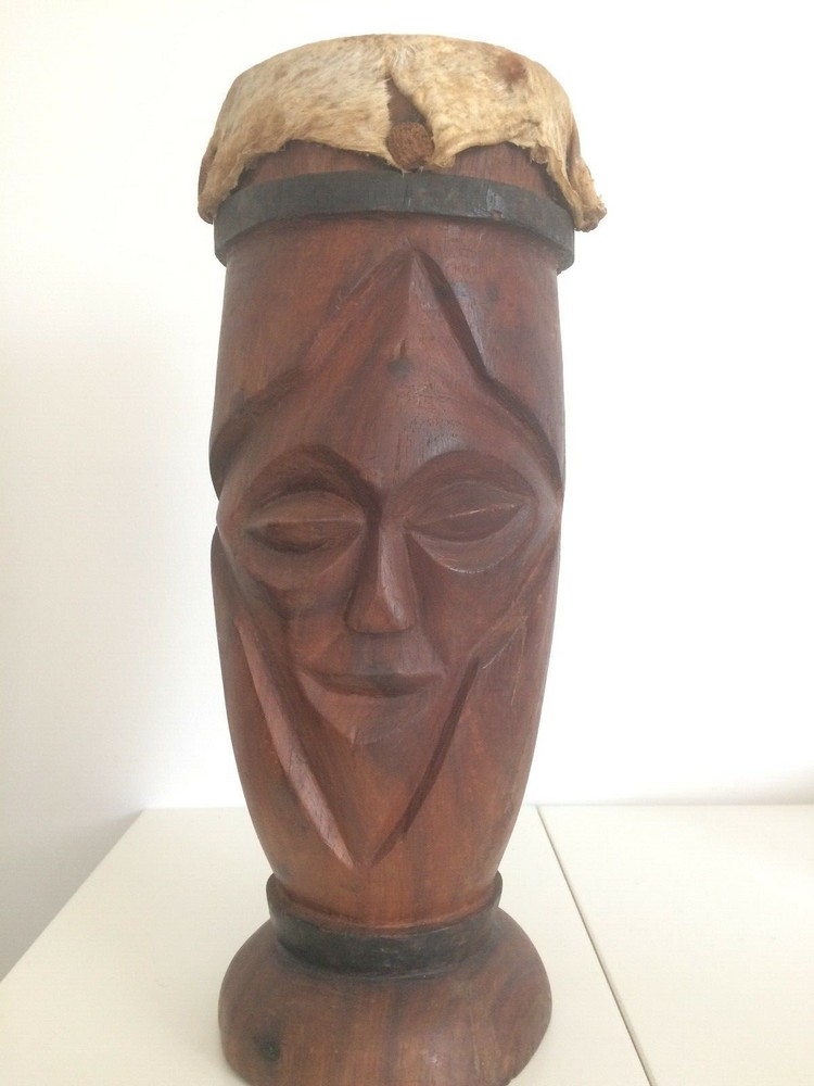 Authentic African Drum musical instrument