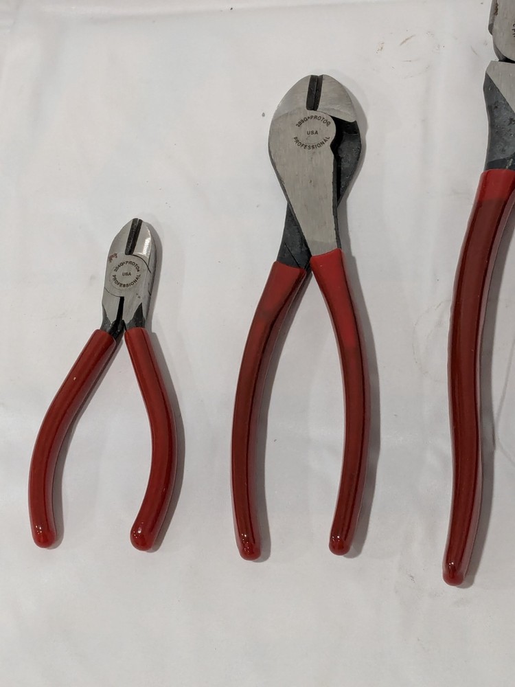 Proto Tools Plier Set - Cutting, 6 Pieces J201GS