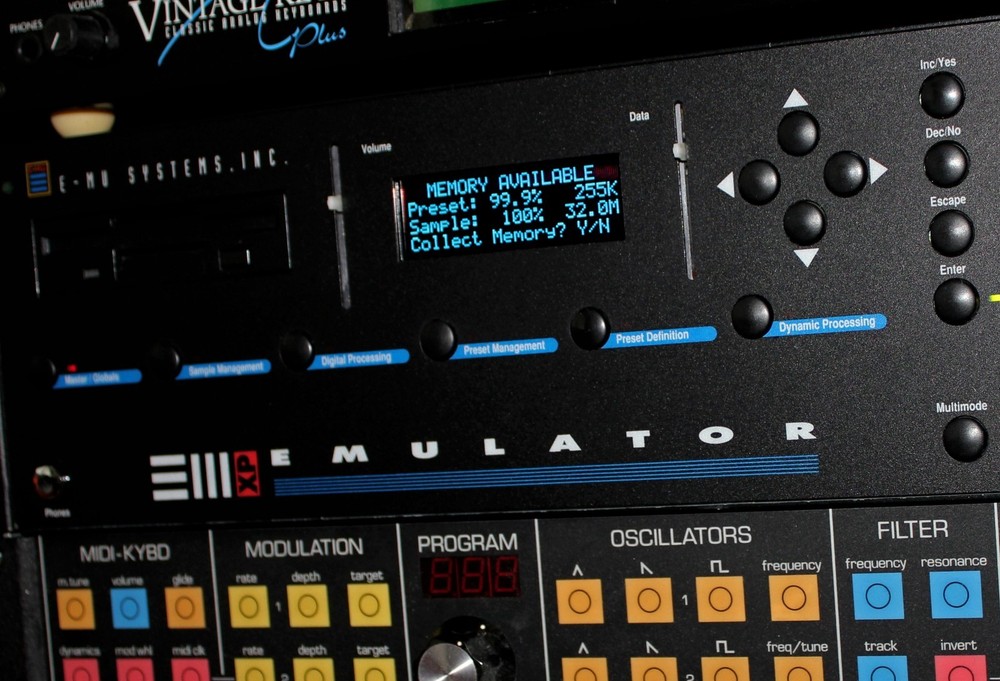 E-mu Emulator III / EIIIXP OLED Display !