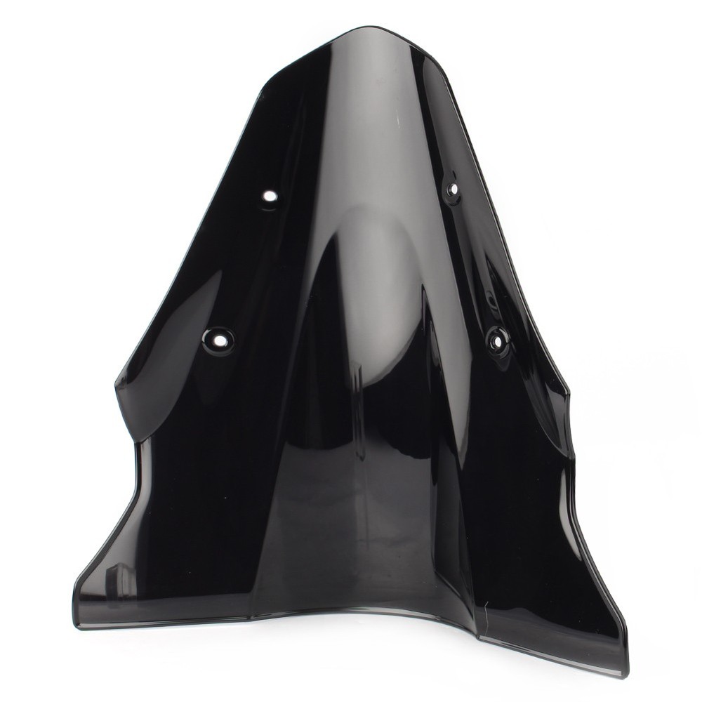 Front Windscreen Windshield for Kawasaki ER-6F Ninja650 EX650R 2012-2016 Black