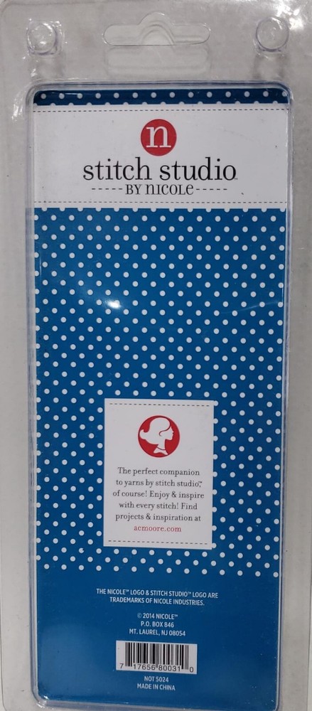 Nicole Stitch Studio Crochet Hook Set 6 Pieces