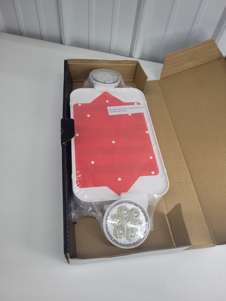 Compass CCRRC LED Combination Emergency / Exit Light New In Box d6r