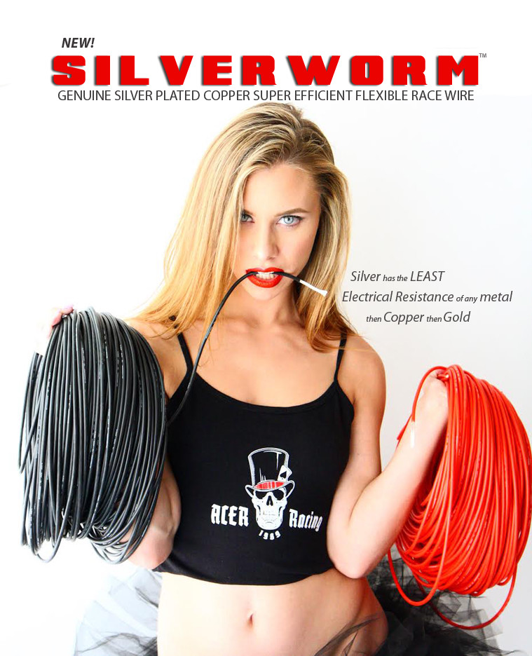 SILVERWORM Real Silver Plated Copper Silicone Wire 12 Gauge Super Efficient