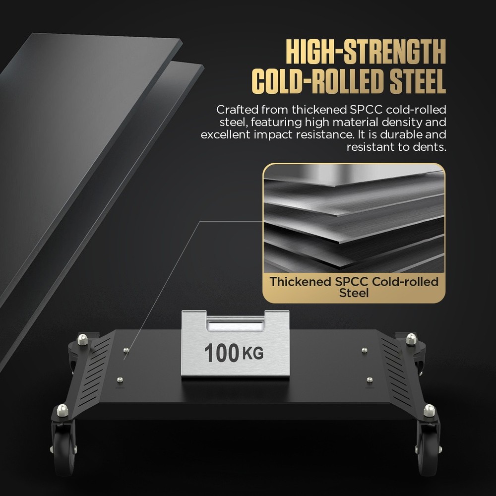 Rolling Tool Chest Tool Organizer Box w/ Rotating Lift Workbench Lockable Wheels