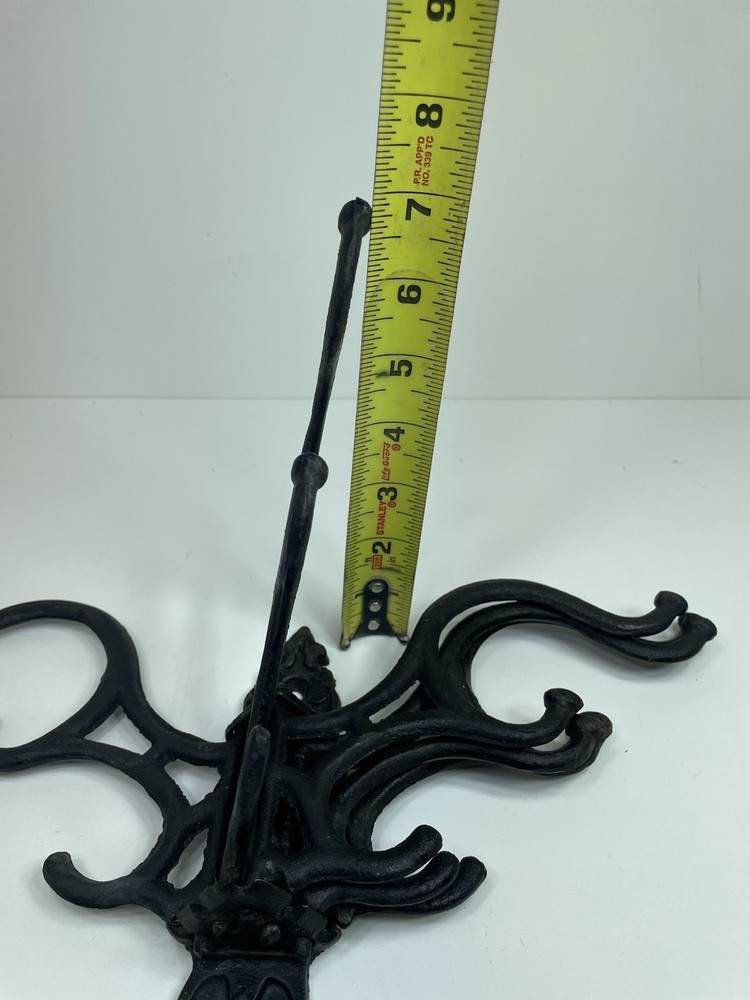 Cast Iron Swivel Hook Plant Holder/coat Hook