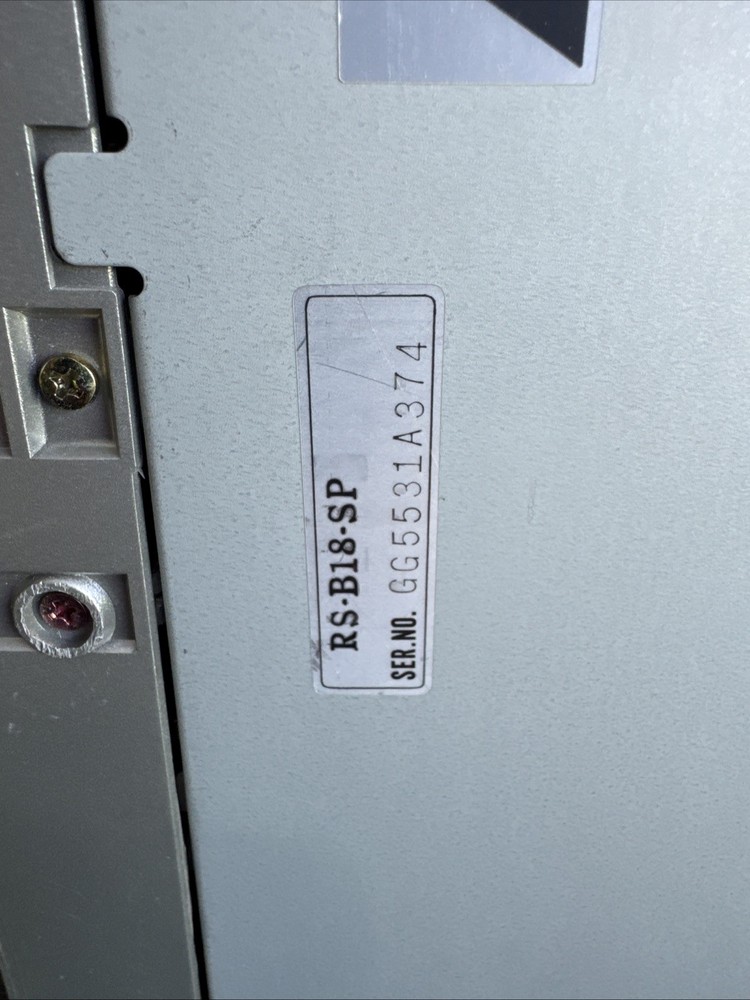 Technics RS-B18 Stereo Cassette Deck DBX Dolby B/C – Powers On, Sound Weak