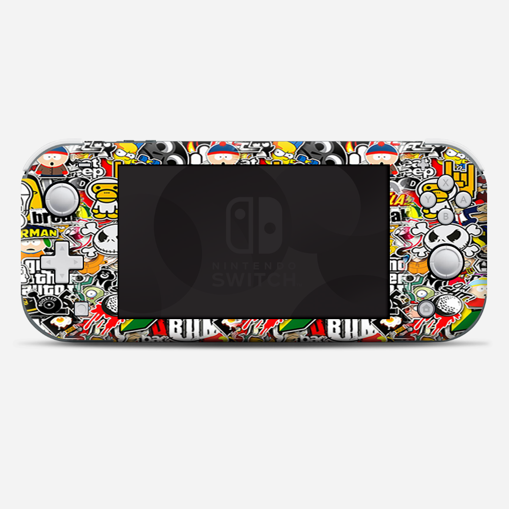 Skins Decals wrap for Nintendo Switch Lite - Sticker Slap