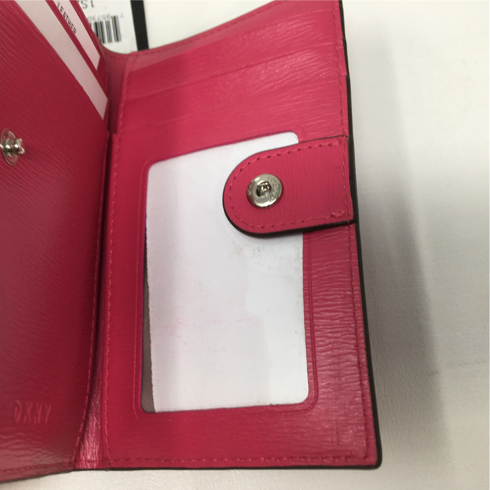 DKNY Bifold Card Holder, Size OS - Pink