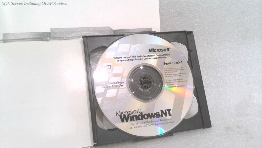 MICROSOFT X03-99941 SQL SERVER 7.0 UPGRADE - SQL SERVER INTRO, 2 CDs W/ KEY