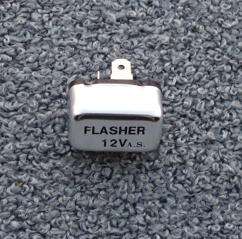 Harley Davidson  Rectangular Turn Signal Flasher 12v Replacement for 68543-64A