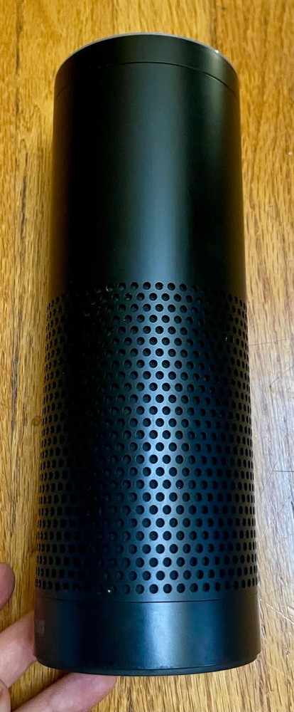 Amazon Echo 1st Gen Smart Speaker Black SK705DI - Tested, works.