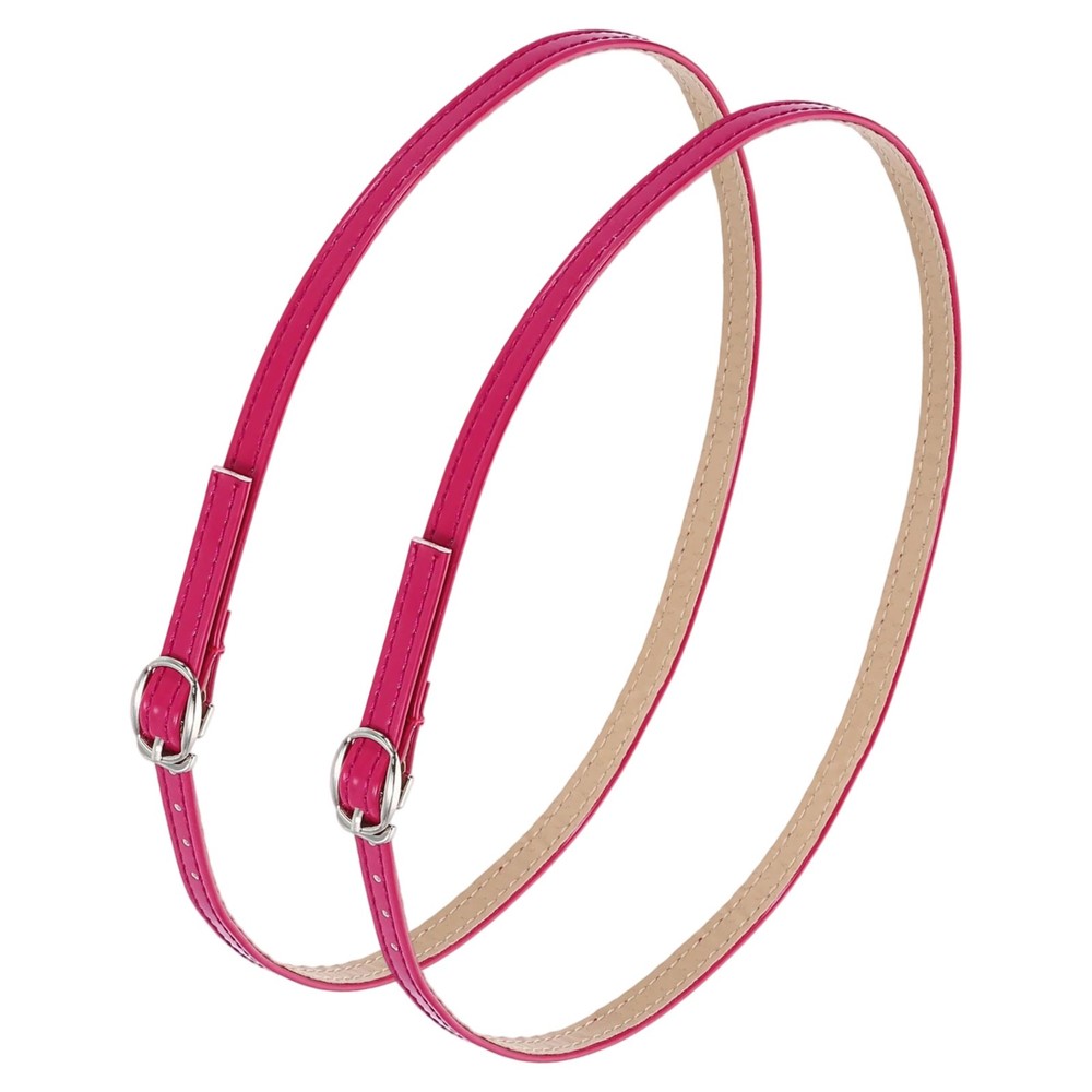 1 Pair Replacement Ankle Strap for Heels Shoe Bands, Pink
