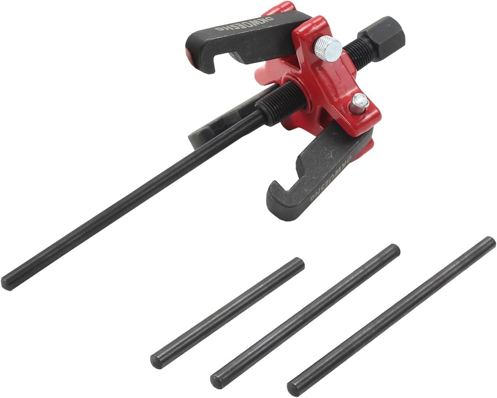 Harmonic Balancer Puller & Crankshaft Pulley Removal Tool Kit - 3 Jaw Puller Set