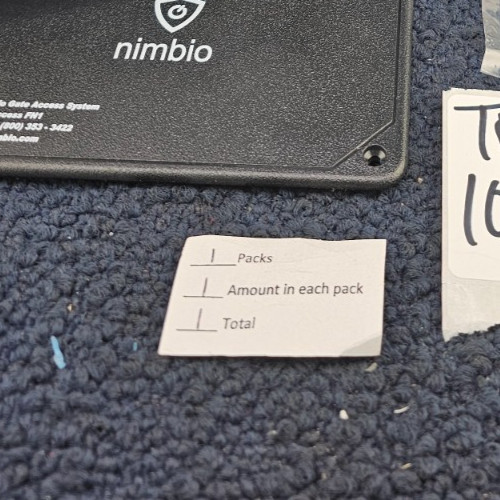 Nimbio Access FN1 Cellular Keyless Entry System - Black