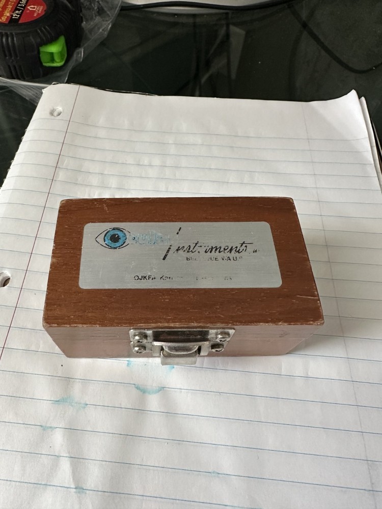 Ocular Instruments -OGFA-BF  Fundus Laser Lens box only, no lense inside.