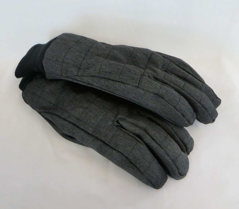 Goodfellow & Co Men's Black Lined Winter Gloves Tech-Touch Fingertips Size M