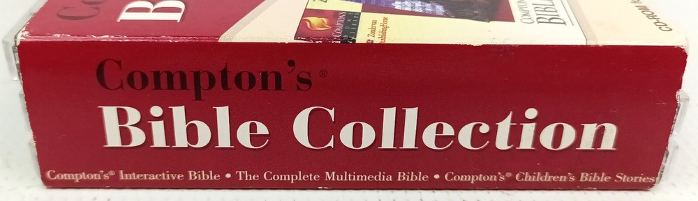 Comptons Bible Collection 3 CD-ROMs Windows Interactive Bible Multimedia Stories
