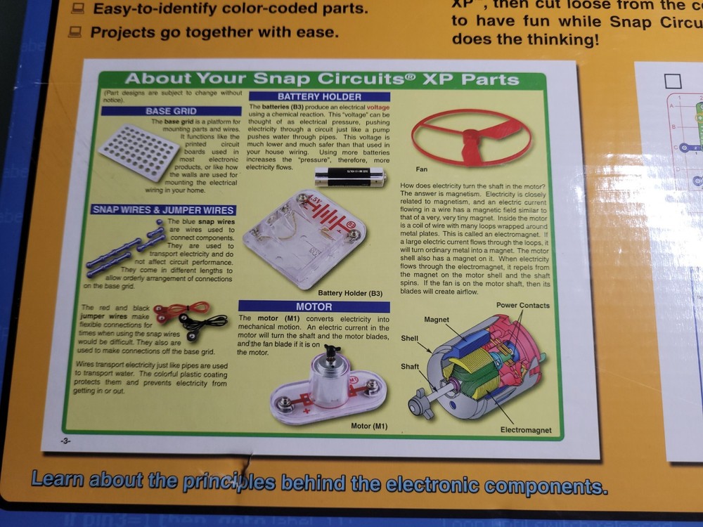 2x Sets Snap Circuits XP 2011 Microcomputer Kit SCXP-50 Elenco New + SC-100 Used