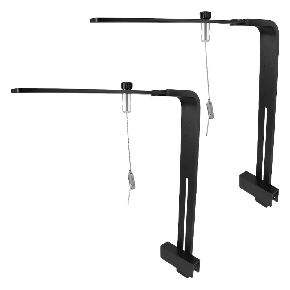 2 Pcs Aquarium Light Stand Mount Riser Lamp Brackets Support Holder