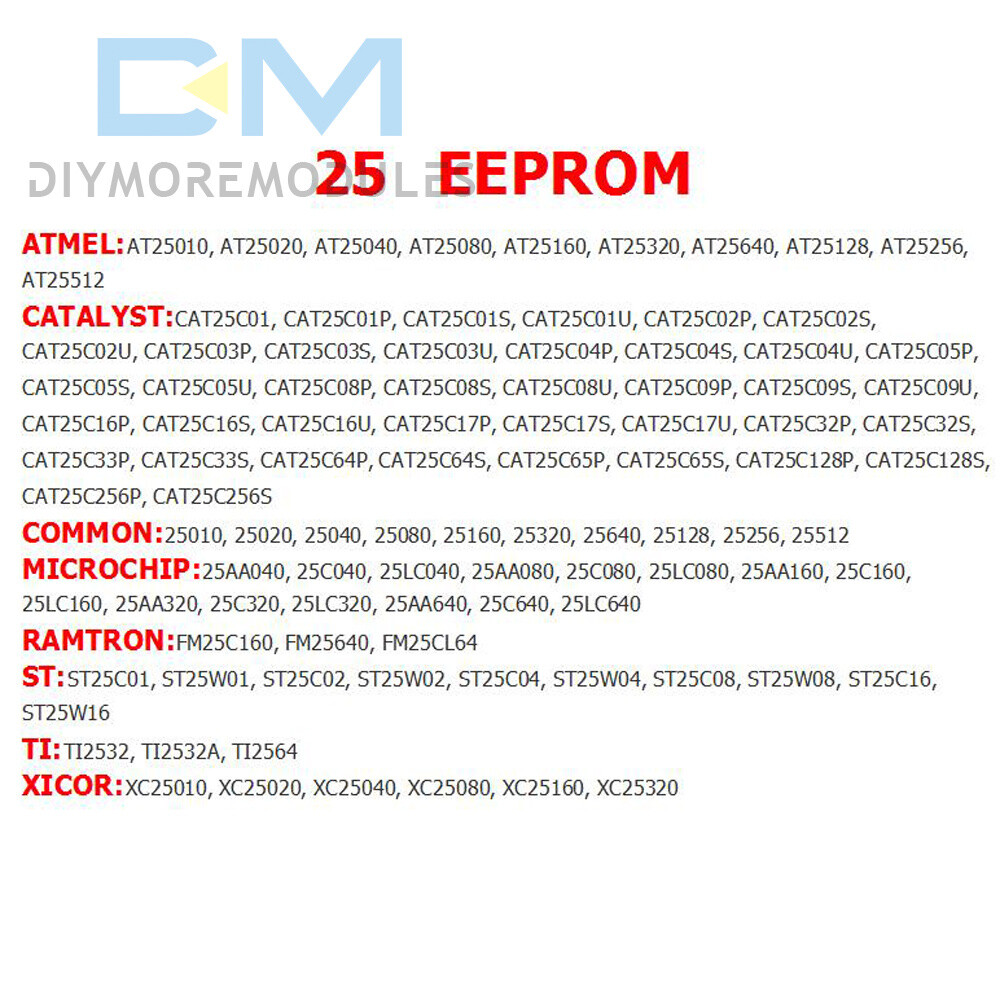 EZP2023 High-Speed SPI Programmer Support 24 25 93 95 EEPROM 25 FLASH BIOS Chip