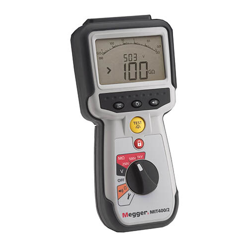 Megger MIT400/2 Insulation/Continuity Tester/Megohmmeter, 1000V