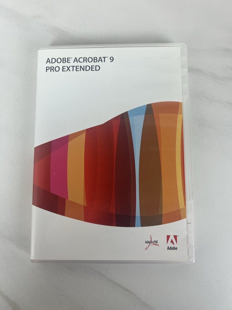 Adobe Acrobat 9 Pro Extended with Serial Number