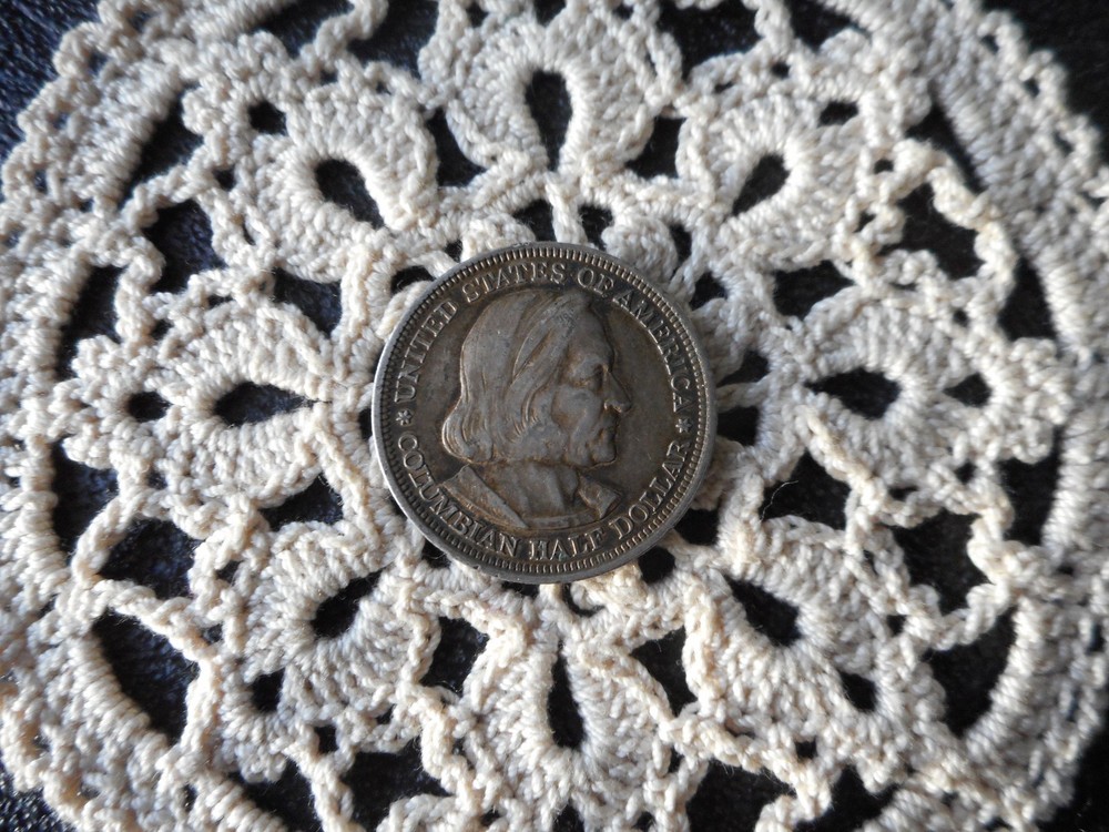 1892 Columbian Exposition Half Dollar/90% Silver