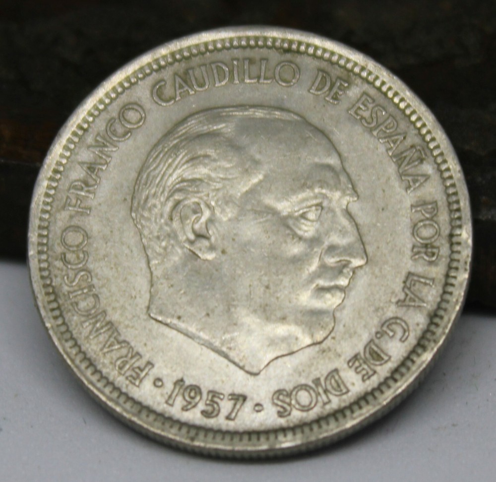 1958 Spain 5 Pesetas