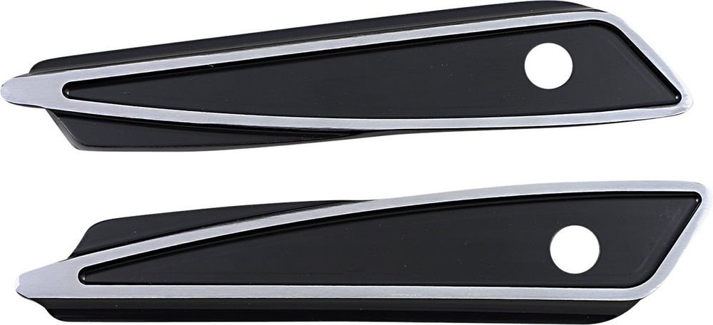 Covingtons Ripper Black Saddlebag Hinge Covers (C1810-B)