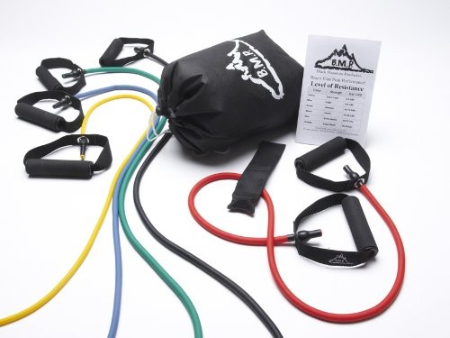 Resistance Band Set (Five Bands Included)