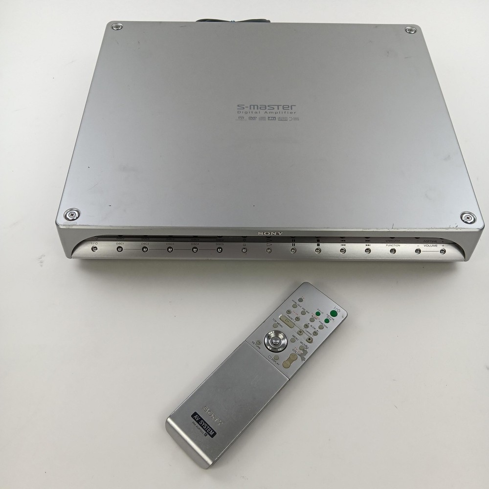 Sony HCD-FX10 S-Master Super Audio CD DVD Receiver Disc AV System Silver
