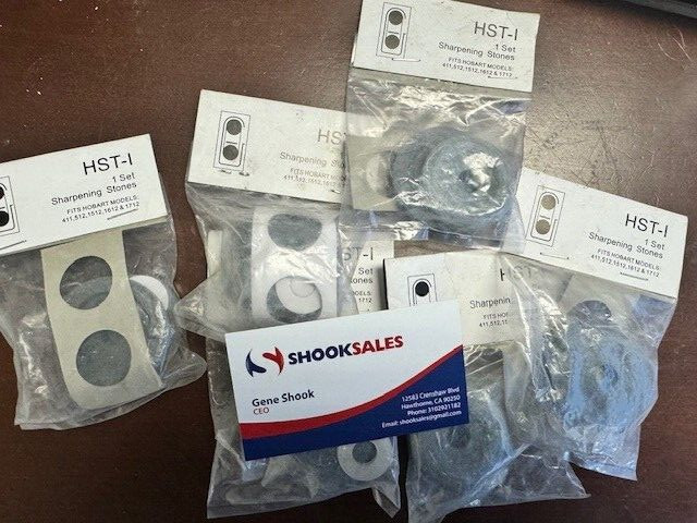 HOBART HST-1 SHARPENING STONE SET