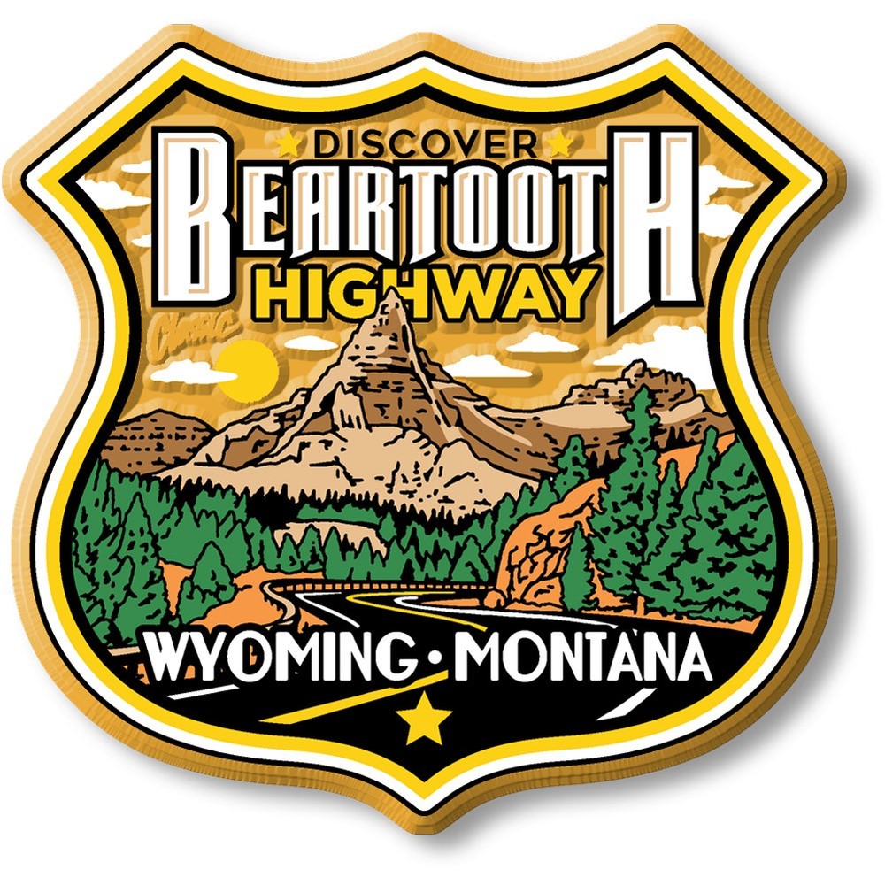 Beartooth Highway Scene Magnet by Classic Magnets