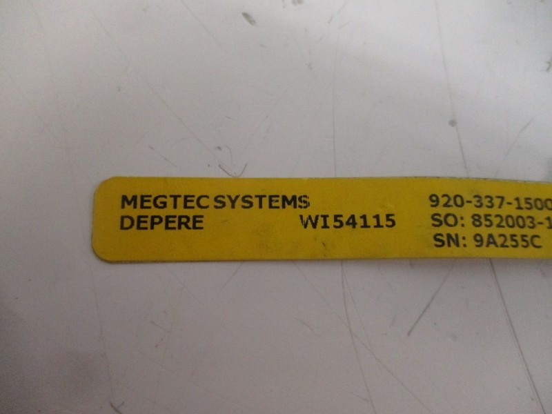 MEGTEC SYSTEMS 120239 NSNP