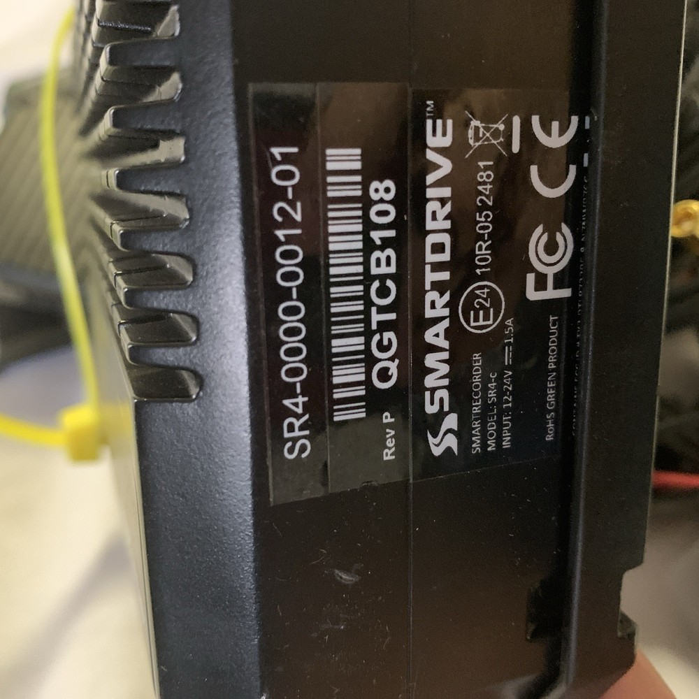 SMARTDRIVE SR4-c Automotive Fleet Camera System