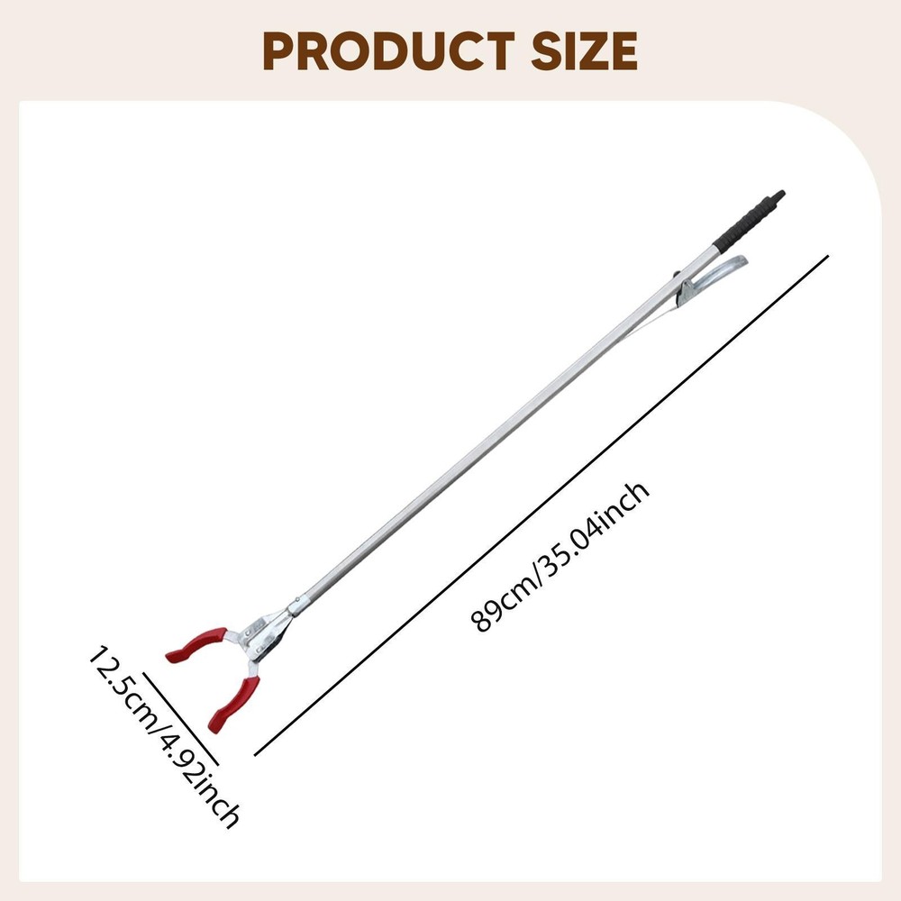 Reacher Grabber Garbage Picker Ergonomic Handle