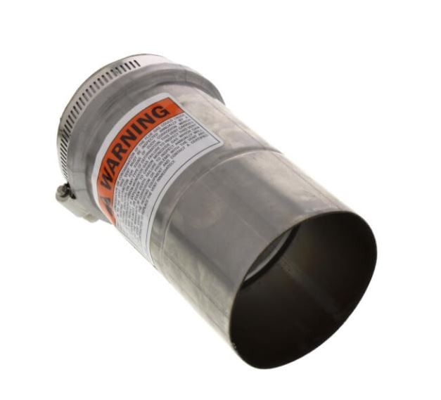 Z-Flex Z-Vent 3" x 6" Stainless Steel Vent Pipe (2SVEPWCF03.5)