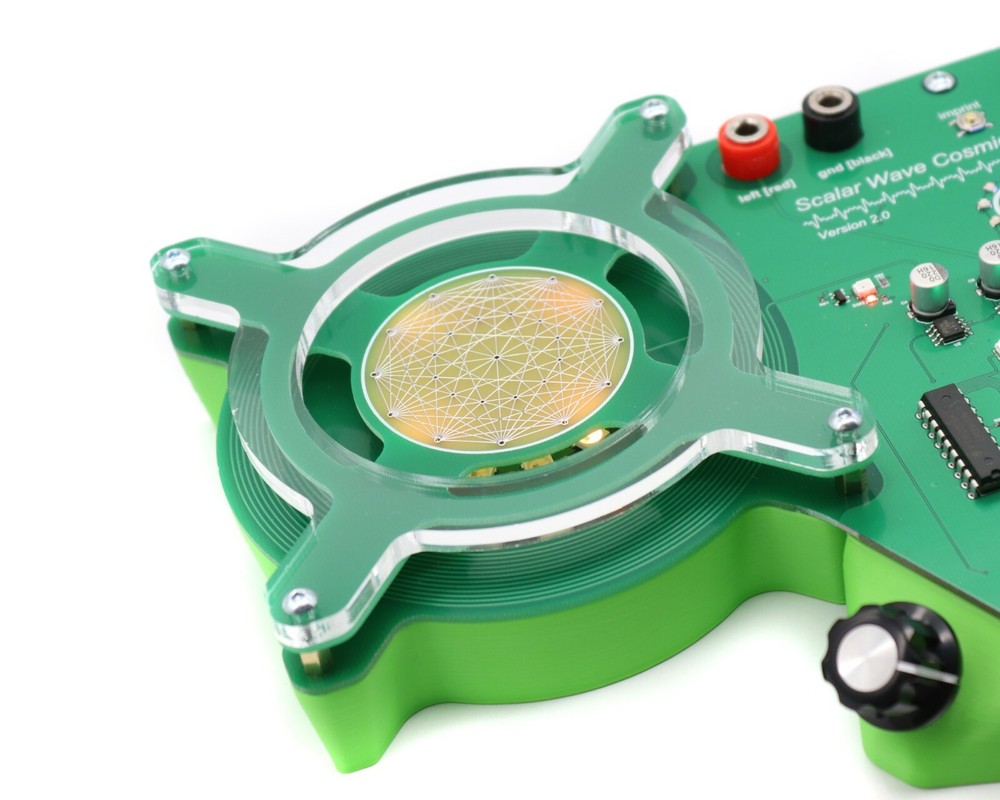 Scalar Wave Cosmic Communicator version 2.0, radionics machine