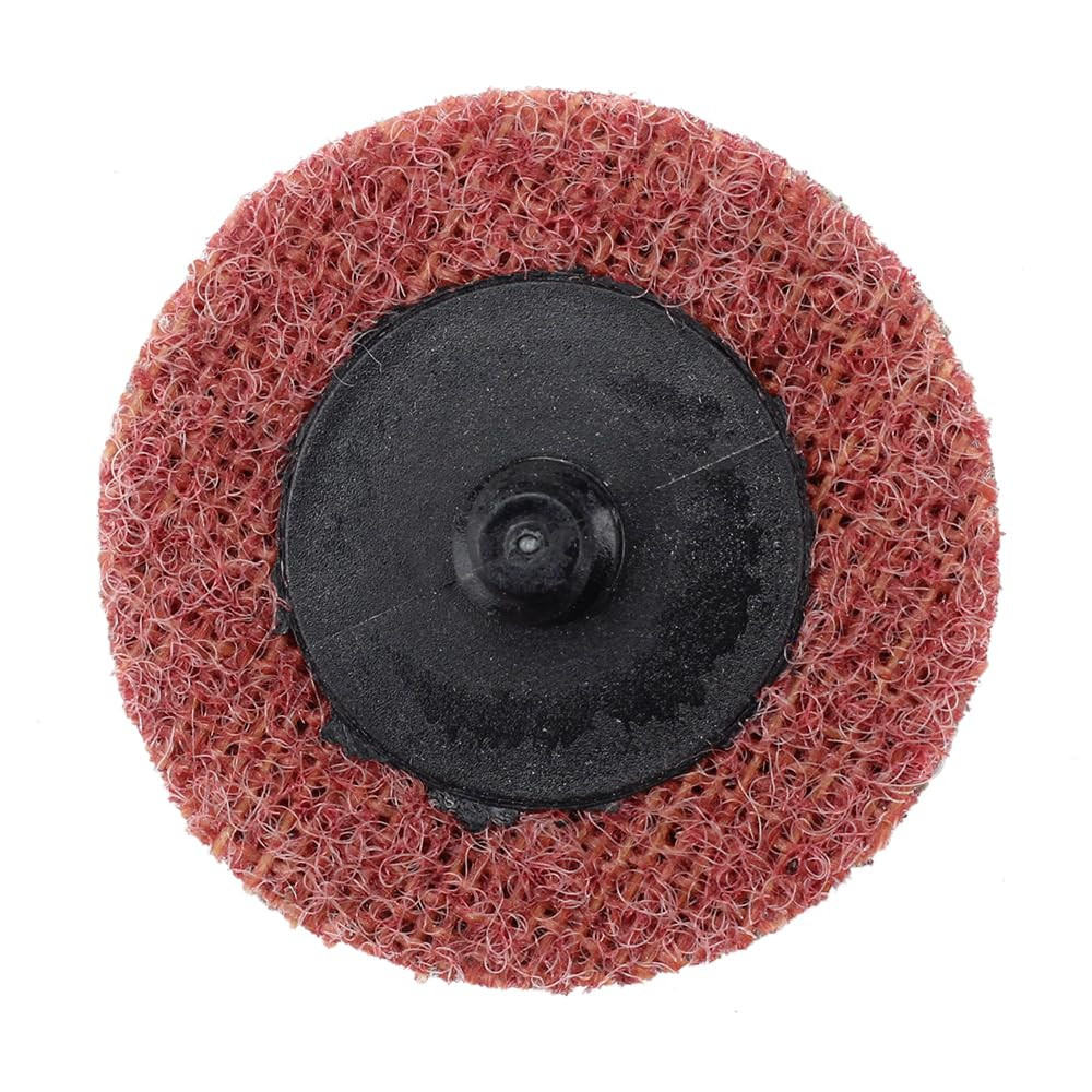 Surface Conditioning Quick Change Discs, 2" Red (Medium) Prep Pad - 25 Pack