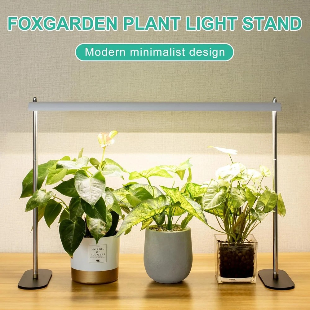 Advanced LED Grow Light Stand with Timer & Dimming for Indoor Plants