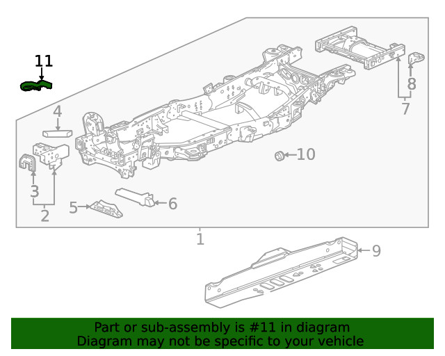 Genuine GM Front Tow Hook 84338714