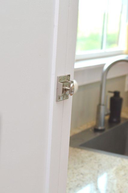 Satin Nickel Matchbox Catch - 2"