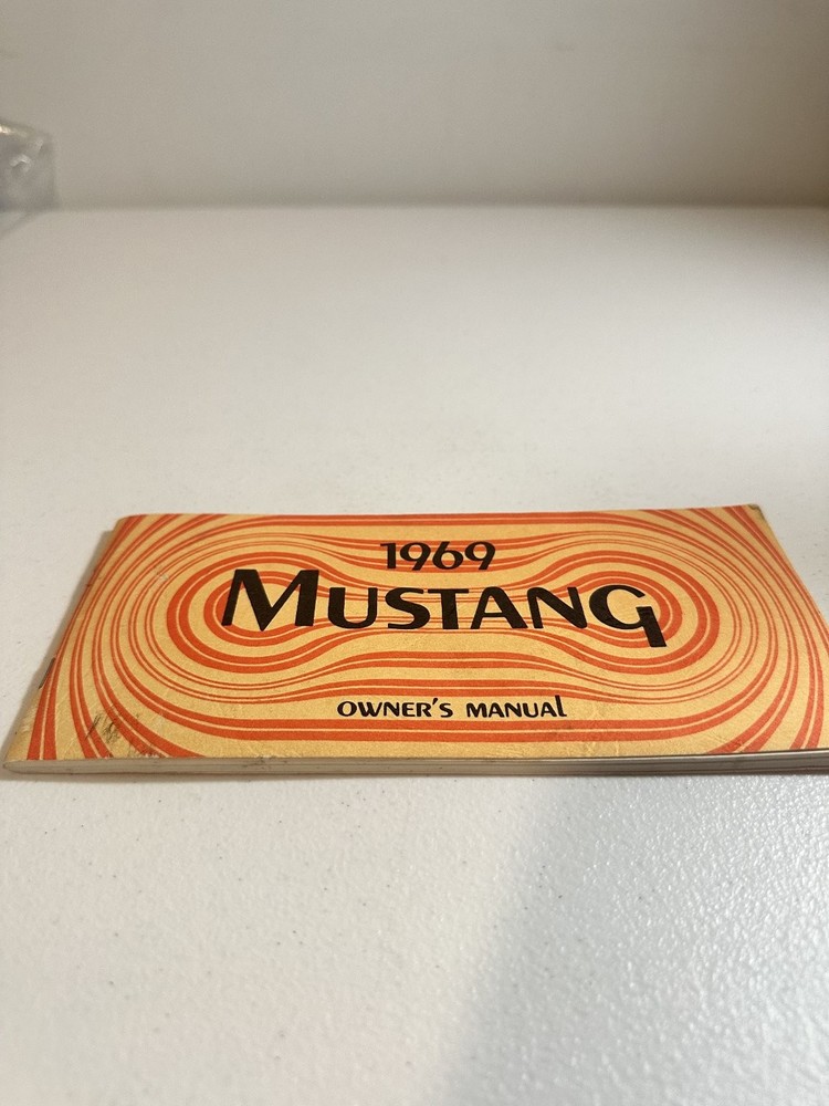 1969 Mustang Owner's Manual