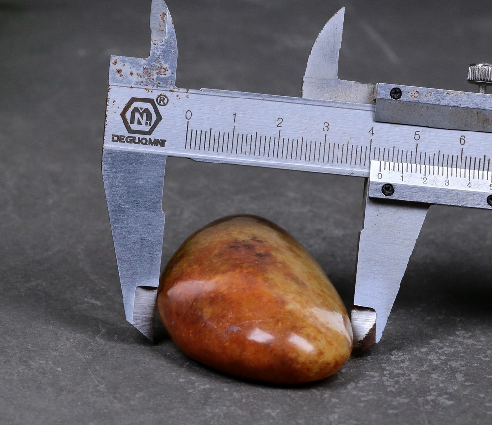 92G Certified 100% Hetian jade(Nephrite) Raw stone 和田玉籽料原石