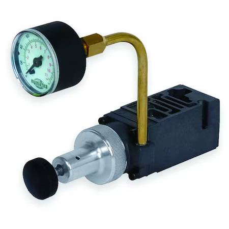 Numatics 081Rs100j000000 Sandwich Single Air Regulator, 46 Cfm