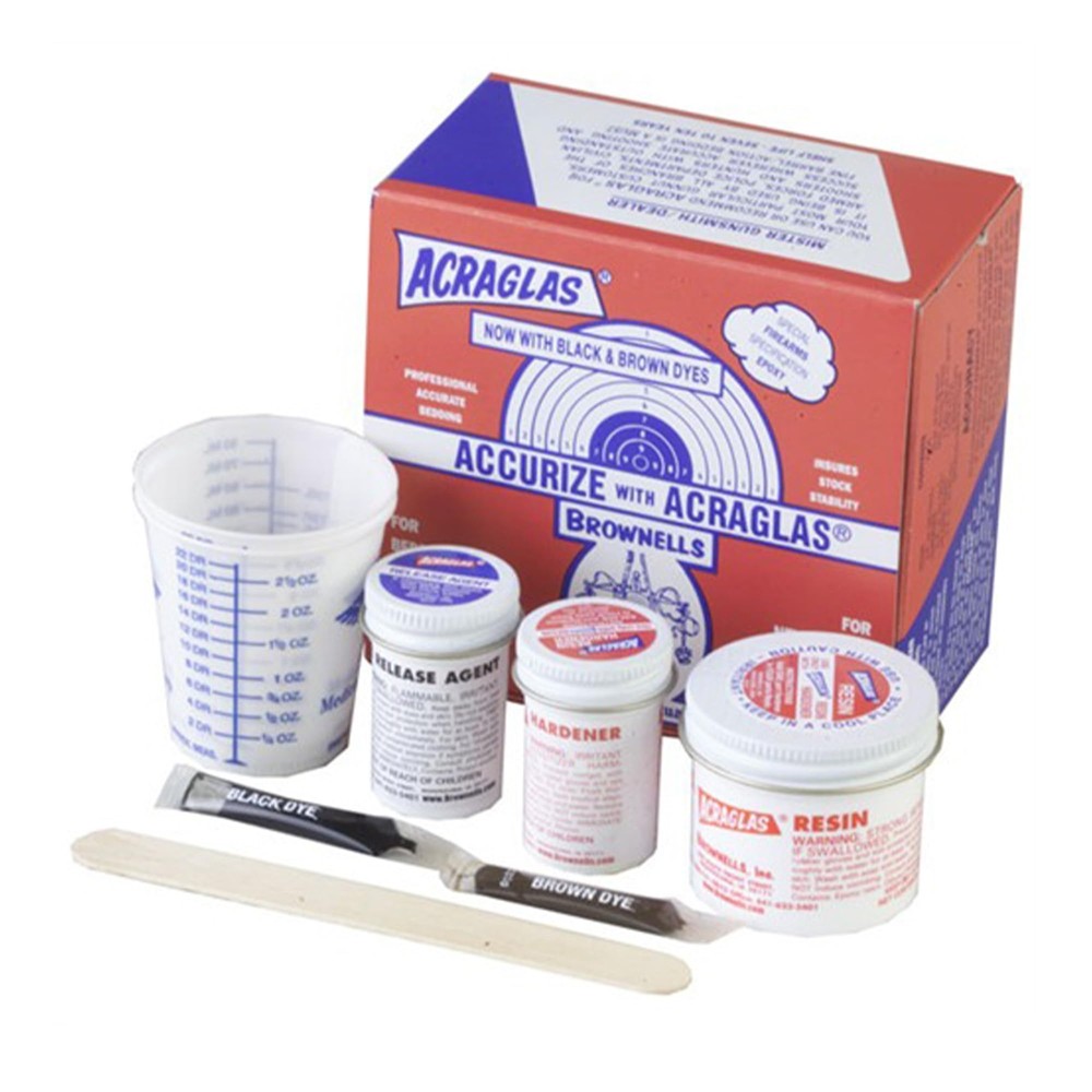 Brownells ACRAGLAS 2-Gun Kit Non-Flamable
